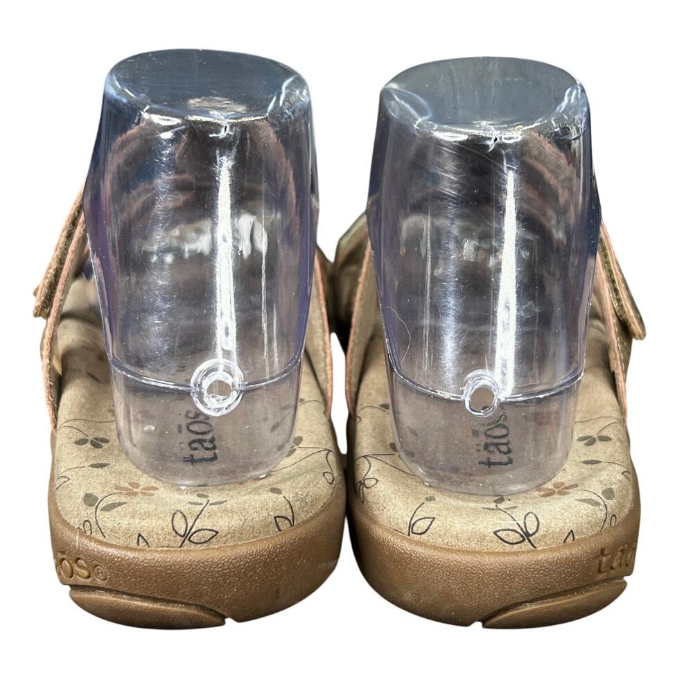 Taos Women’s Prize 4 Gold Leather Slip On Slide Sandal Size US 8 - Picture 8 of 10